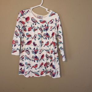 Hanna Andersson 100cm size 4 dress bird print